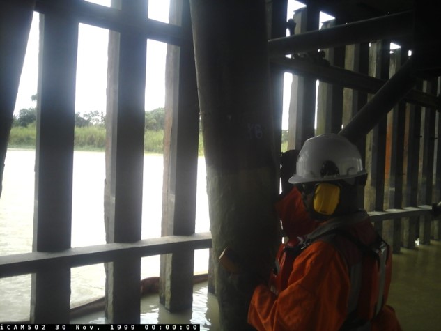 Platform legs cp inspection for ARUP UK SPDC at Benesede